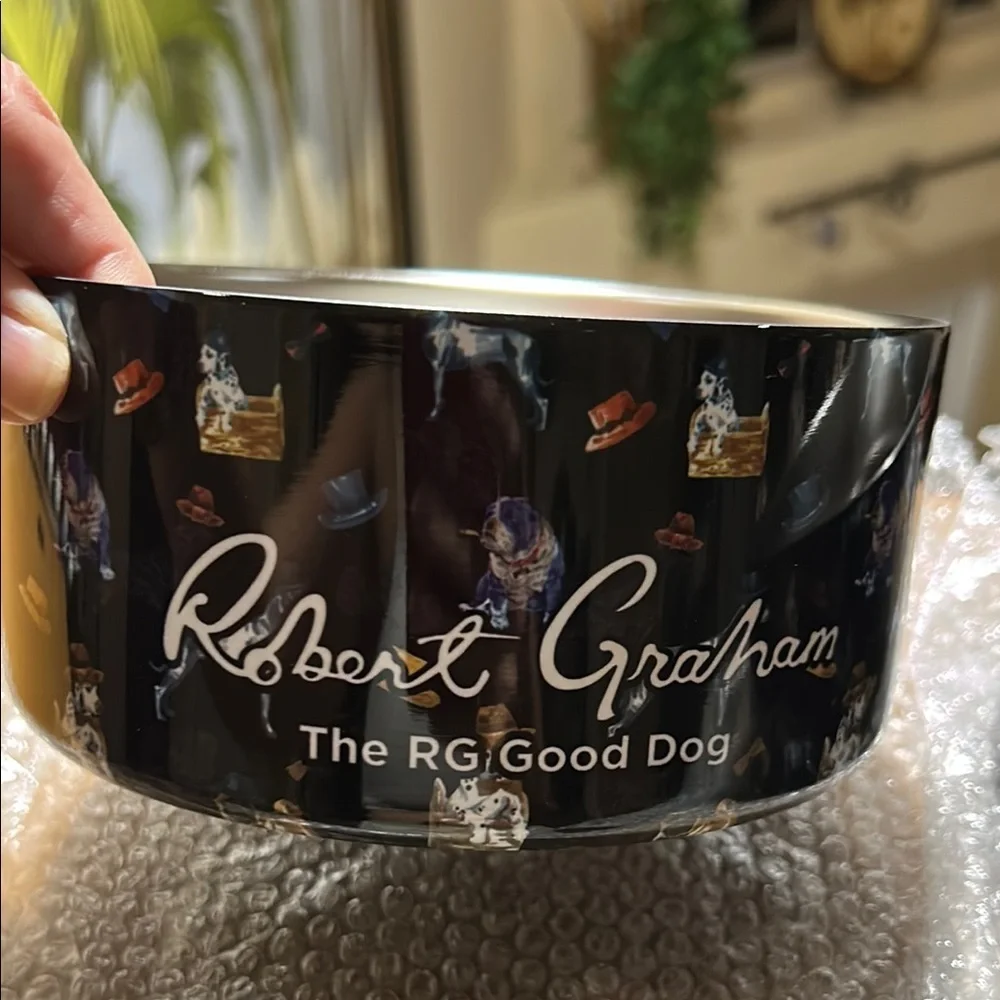 Robert Graham stylish dog